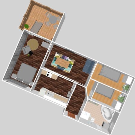 Apartment Skyline of Jena, luxuriös, einzigartig, free Wifi, Parkplatz, klimatisiert, zentral Exterior foto