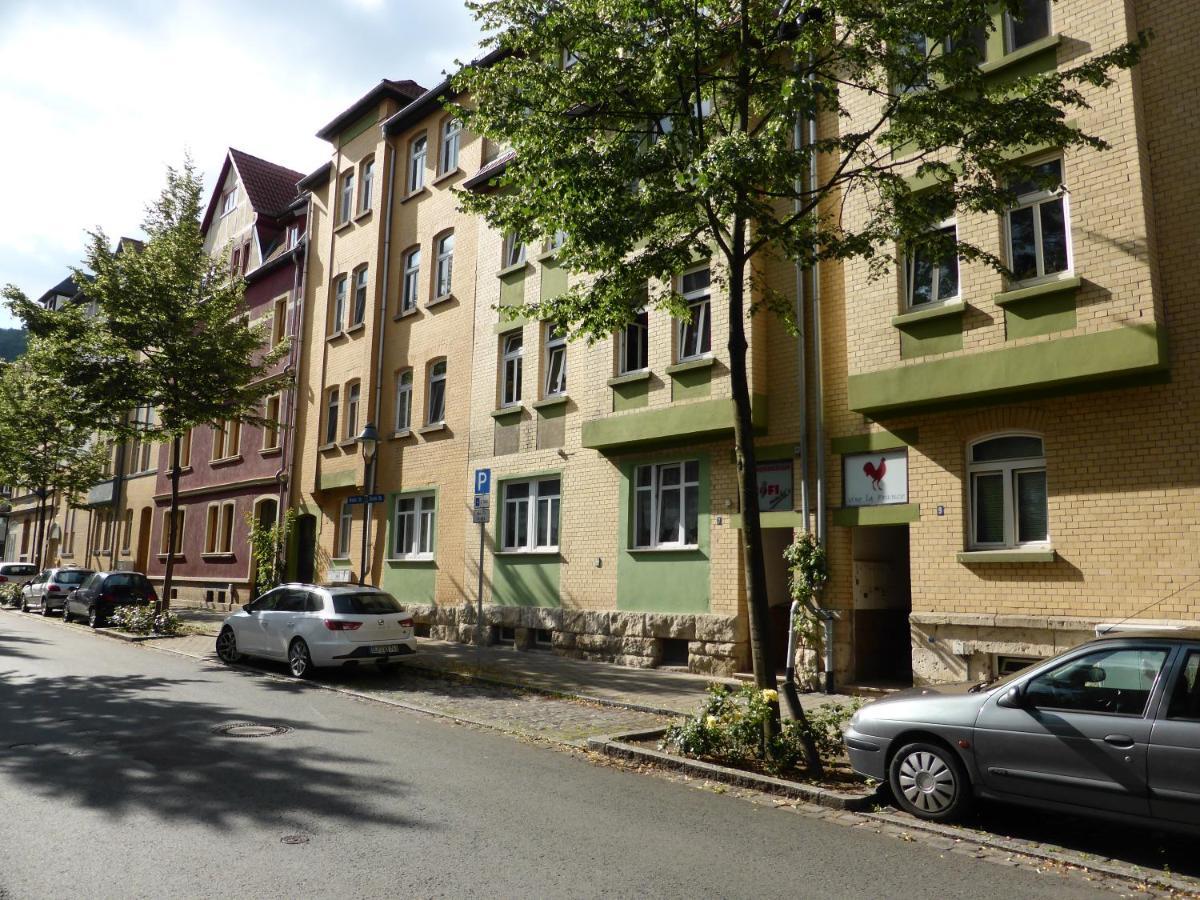 Apartment Skyline of Jena, luxuriös, einzigartig, free Wifi, Parkplatz, klimatisiert, zentral Exterior foto